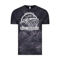 Cloud Black m4a1 sherman tank Vintage Tee - tuanDangUi