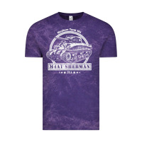 Cloud Purple m4a1 sherman tank Vintage Tee - tuanDangUi