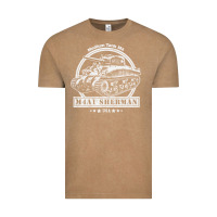 Vintage Coffee m4a1 sherman tank Vintage Tee - tuanDangUi