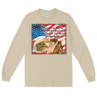 Mushroom god bless the usa Long Sleeve Tee - TumblerDesignByShophia