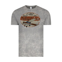 Cloud Rock cessna 182 skylane since 1956 retro vintage airplane design Vintage Tee - tuanDangUi