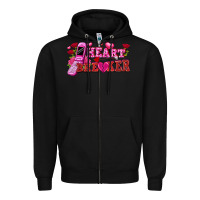 Black heart breaker Zipper Hoodie - FaDigitalArtStudio