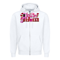 White heart breaker Zipper Hoodie - FaDigitalArtStudio