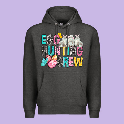 Egg Hunting Crew Easter Day Premium Hoodie Designed By Bundleandbundleshop