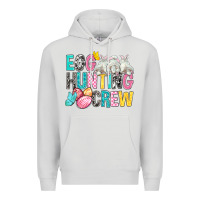 Dove Grey Egg Hunting Crew easter Day Premium Hoodie - BundleAndBundleShop