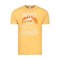 Vintage Mustard Who Tooted Funny Train Lovers And Railroad Retro Vintage Vintage Tee - tuanDangUi