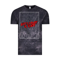 Lets Start A Riot Gift 1 Vintage Tee | Teevron