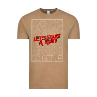 Vintage Coffee Lets Start A Riot GIFT 1 Vintage Tee - tuanDangUi