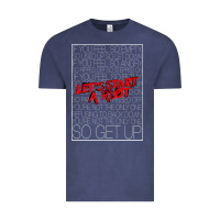Vintage Denim Lets Start A Riot GIFT 1 Vintage Tee - tuanDangUi