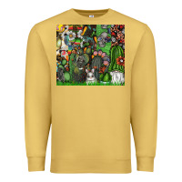 Antique Gold easter Premium Sweatshirt - CowhideDigitalArt