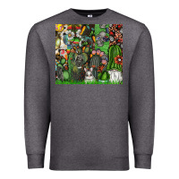 Charcoal Heather easter Premium Sweatshirt - CowhideDigitalArt