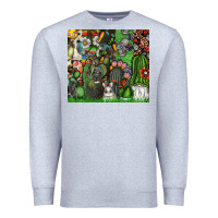 Heather Grey easter Premium Sweatshirt - CowhideDigitalArt