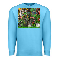 Ocean Blue easter Premium Sweatshirt - CowhideDigitalArt