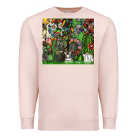 Pale Pink easter Premium Sweatshirt - CowhideDigitalArt