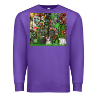 Purple easter Premium Sweatshirt - CowhideDigitalArt