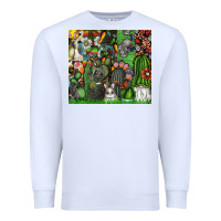 White easter Premium Sweatshirt - CowhideDigitalArt