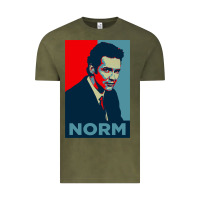 Vintage Olive Norm macdonald political poster Vintage Tee - tuanDangUi