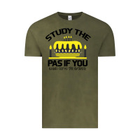 Vintage Olive Study the past if you would define the future shi Vintage Tee - Bettercallsaul