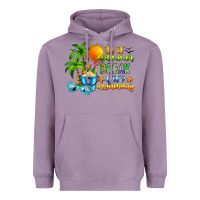 Lavender Is It Summer Break Heavyweight Hoodie - CowhideDigitalArt