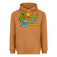 Meerkat Is It Summer Break Heavyweight Hoodie - CowhideDigitalArt