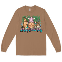 Toasted Coconut Gnome bunny Happy Easter Day Long Sleeve Tee - HowdyJamesFarm