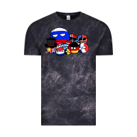 Cloud Black countryballs pullover Vintage Tee - tuanDangUi