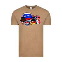 Vintage Coffee countryballs pullover Vintage Tee - tuanDangUi