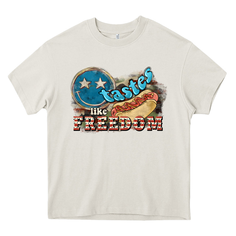 Tastes Like Freedom Heavy Core Tee by NancyCooperArtShop | Teevron