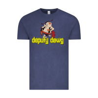 Vintage Denim deputy dawg morning cartoons Vintage Tee - tuanDangUi