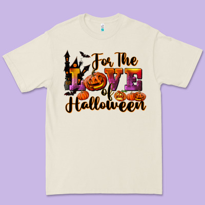 For The Love Of Halloween Premium Tee Designed By Ranaportraitstore