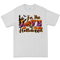 Dove Grey For The Love Of Halloween Premium Tee - RanaPortraitStore