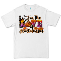 White For The Love Of Halloween Premium Tee - RanaPortraitStore