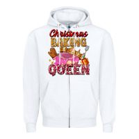 White christmas baking queen Zipper Hoodie - FaDigitalArtStudio