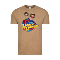 Vintage Coffee henry danger and captain man Vintage Tee - tuanDangUi