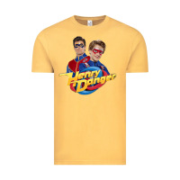 Vintage Mustard henry danger and captain man Vintage Tee - tuanDangUi