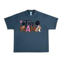 Midnight Navy fur mama Urban Heavy Tee - texasbilliewilder