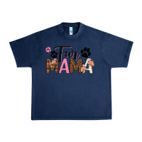 Navy fur mama Urban Heavy Tee - texasbilliewilder