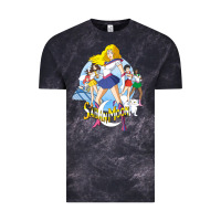 Cloud Black saban moon Vintage Tee - tuanDangUi