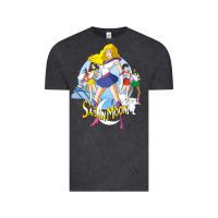 Vintage Black saban moon Vintage Tee - tuanDangUi