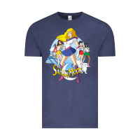 Vintage Denim saban moon Vintage Tee - tuanDangUi
