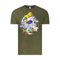 Vintage Olive saban moon Vintage Tee - tuanDangUi