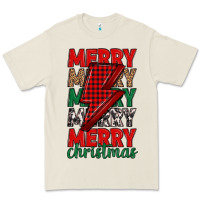 Bone merry christmas lightning bolt Premium Tee - MaliasSmallBusiness