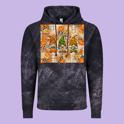 Fall With Gnomes Vintage Hoodie Designed By Texasbilliewilder