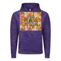 Cloud Purple fall with gnomes Vintage Hoodie - texasbilliewilder