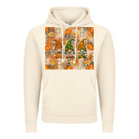 Vintage Artic fall with gnomes Vintage Hoodie - texasbilliewilder