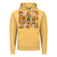 Vintage Mustard fall with gnomes Vintage Hoodie - texasbilliewilder
