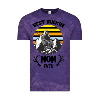 Cloud Purple Best Buckin Mom Ever Vintage Tee - Bettercallsaul