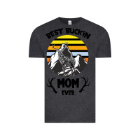 Vintage Black Best Buckin Mom Ever Vintage Tee - Bettercallsaul