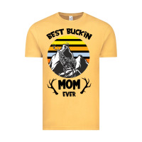 Vintage Mustard Best Buckin Mom Ever Vintage Tee - Bettercallsaul