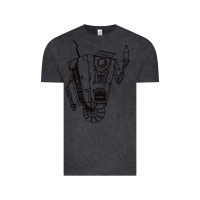 Vintage Black b&w claptrap   borderlands Vintage Tee - tuanDangUi